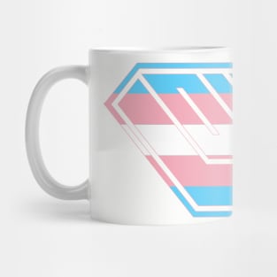 Love SuperEmpowered (Blue, Pink & White) Mug